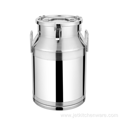 Stainless Steel Airtight Milk Jug Bucket Wine Barrel